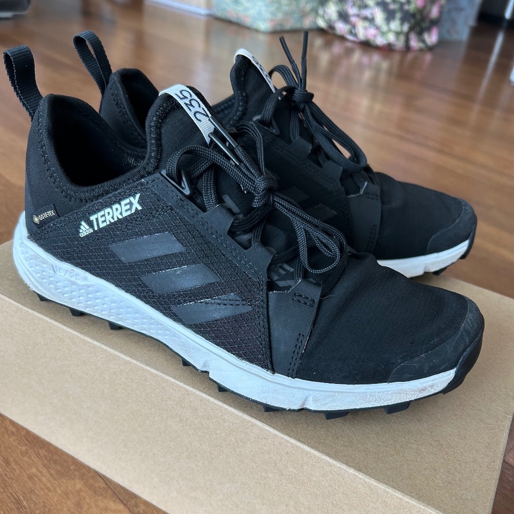 adidas TERREX SPEED GTX Gore-Tex Trail running Sneakers Women’s 6.5 CM8570 $180